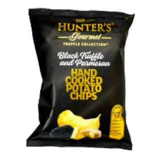Hunters Gourmet Chip Black Truffle Whole Parmesan 125g