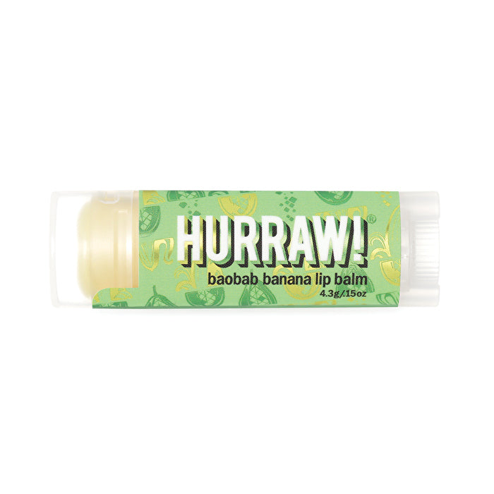 Hurraw Balm Baobab Banana Lip Balm 4.3g