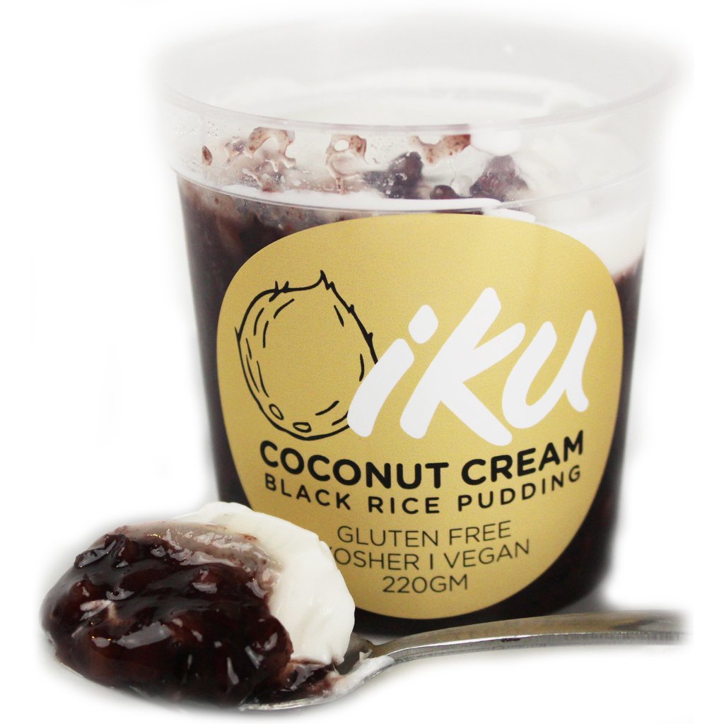 IKU Black Rice Pudding Coconut