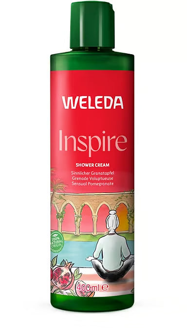 Weleda Inspire Shower Cream - Pomegranate 400ml