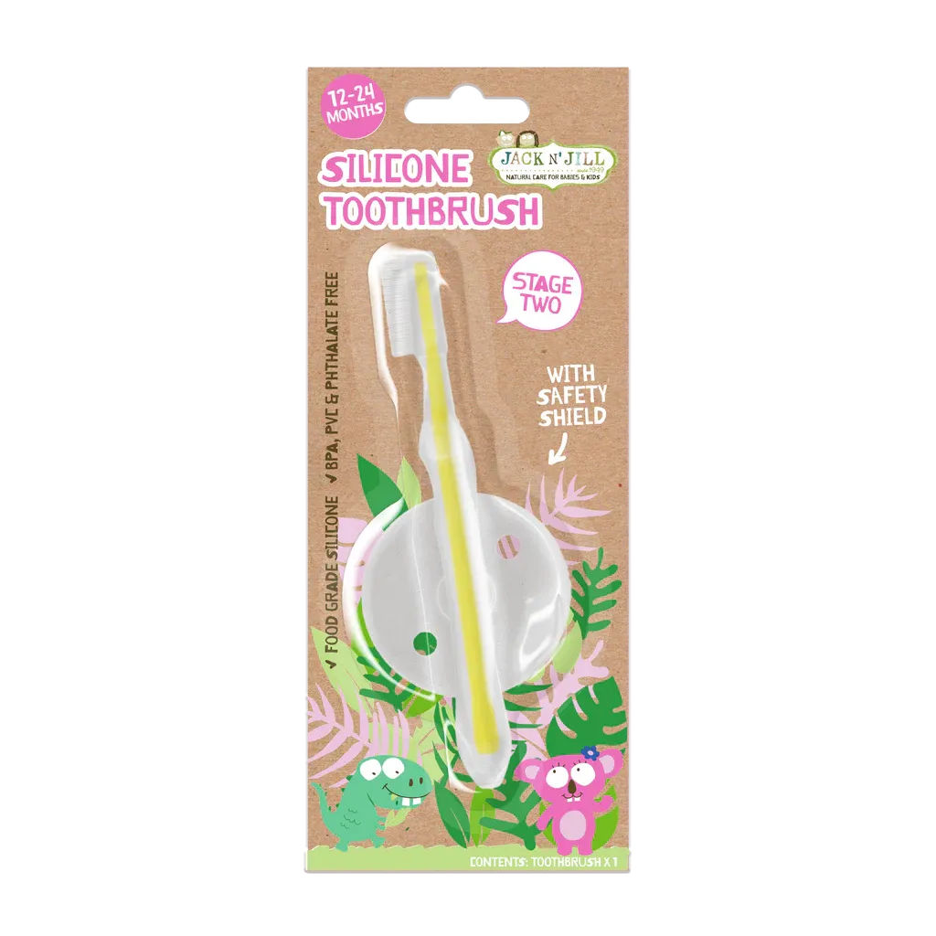 Jack N Jill Silicone Toothbrush Stage 2