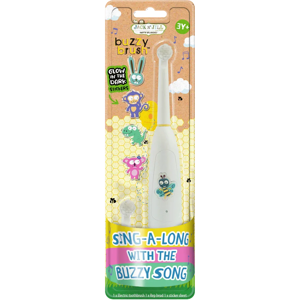 Jack N Jill Electric Musical Toothbrush Buzzy Brush 1