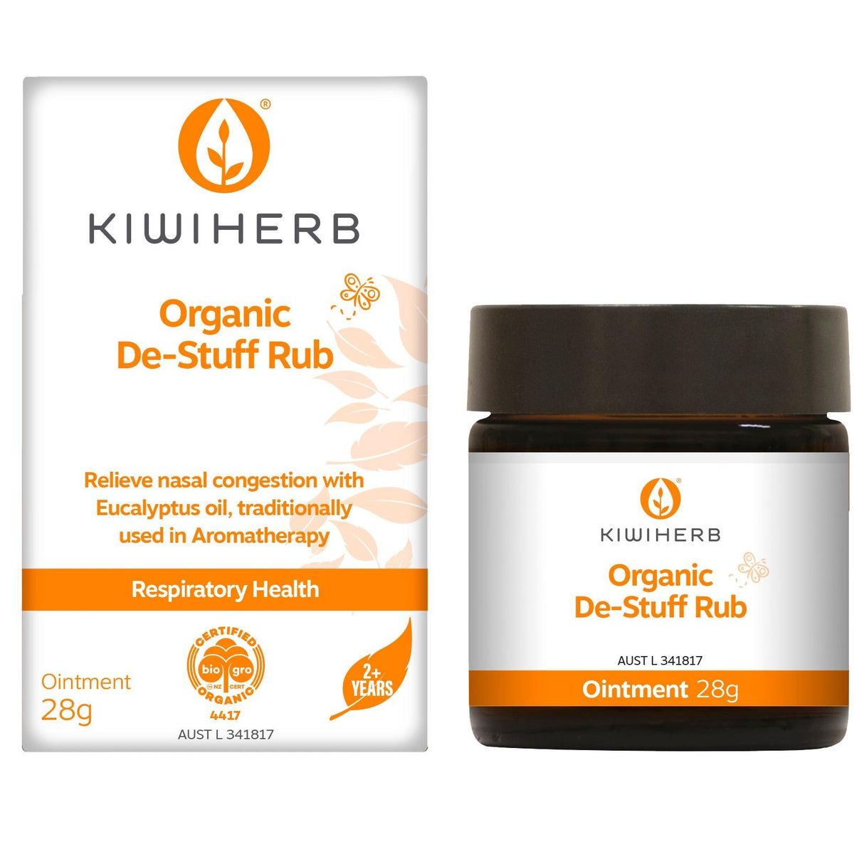 KIWIHERB De Stuff Rub 28g