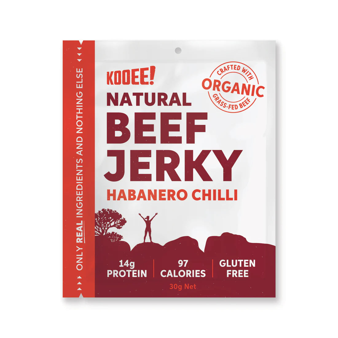 Kooee Habanero Chilli Beef Jerky 30g