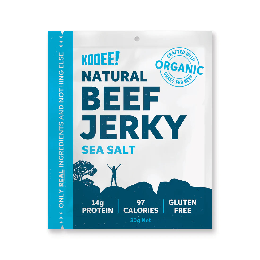 Kooee Sea Salt Beef Jerky 30g