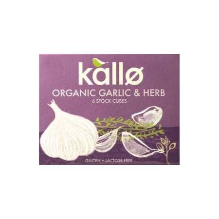 Kallo Org Garlic & Herb Stock Cubes