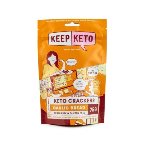 Keep Keto Cracker Garlic Bread 75g