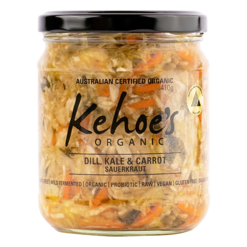 Kehoes Sauerkraut Kale Carrot 410g
