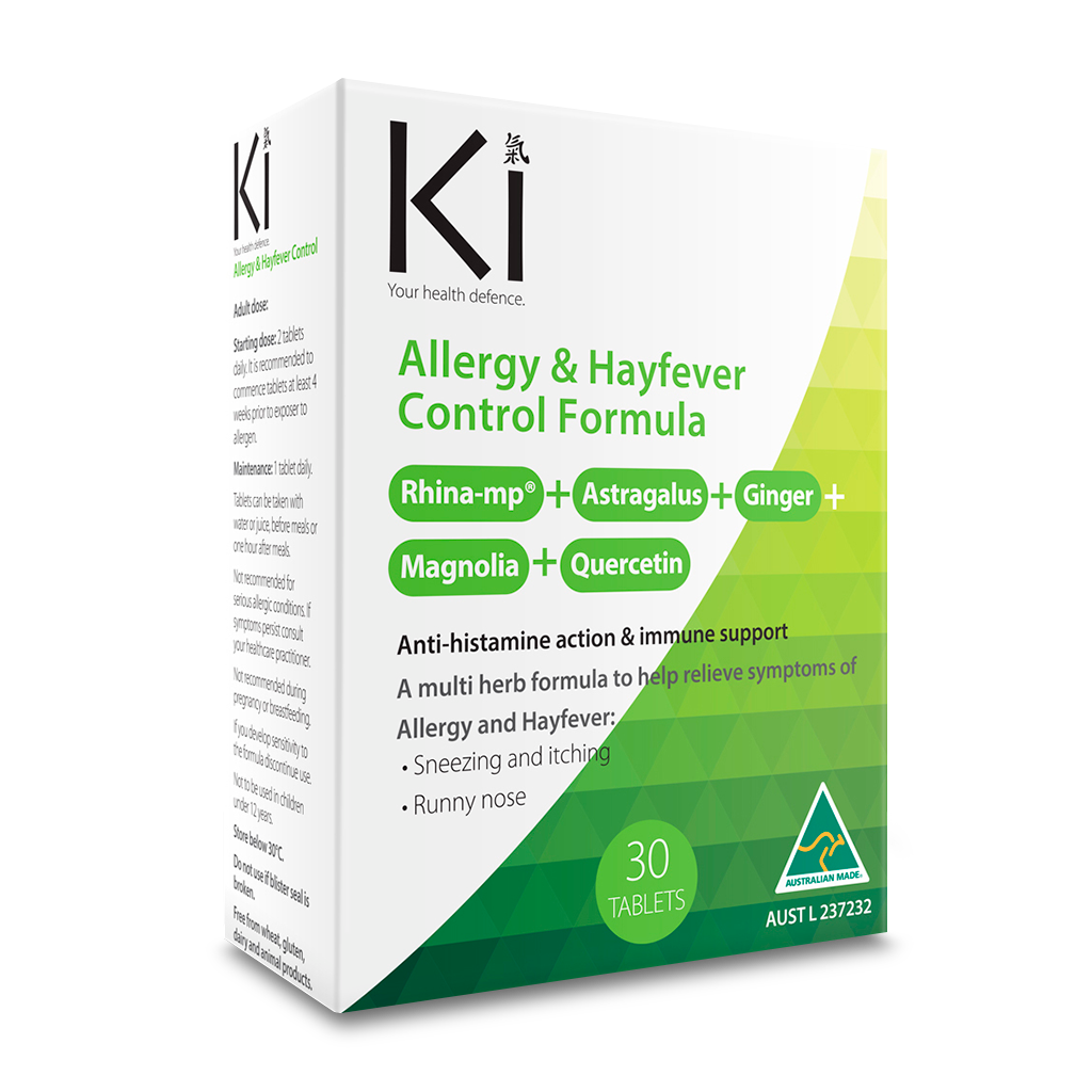 Ki Hayfever Control Formula with Quercetin 30 Tablets