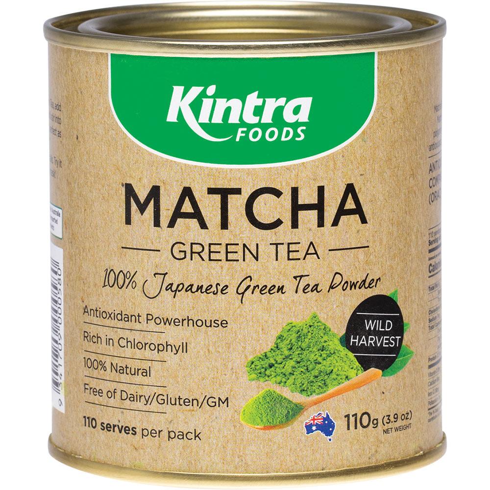 Kintra Foods Matcha Green Tea Powder 100% Japanese Green Tea 110g