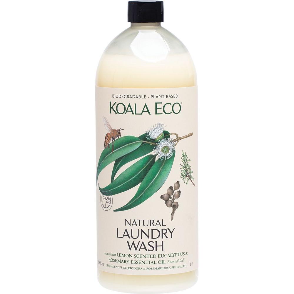 Koala Eco Laundry Liquid Lemon Scented, Eucalyptus & Rosemary 1L