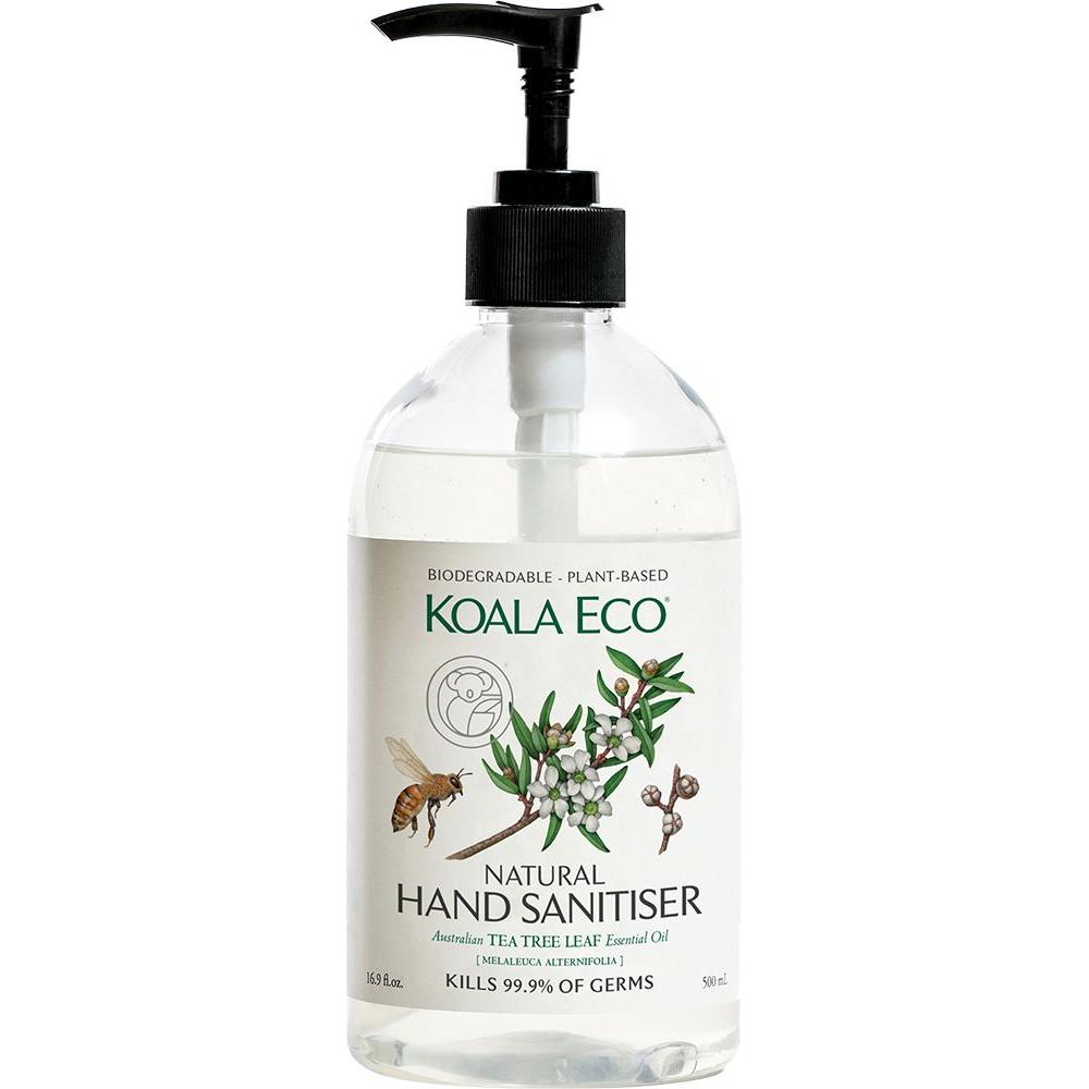 Koala Eco Natural Hand Sanitiser Tea Tree Leaf Oil 500ml