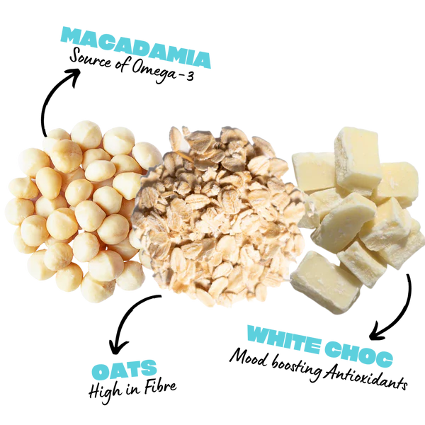 Koja Oat Bar White Choc Maca 60g