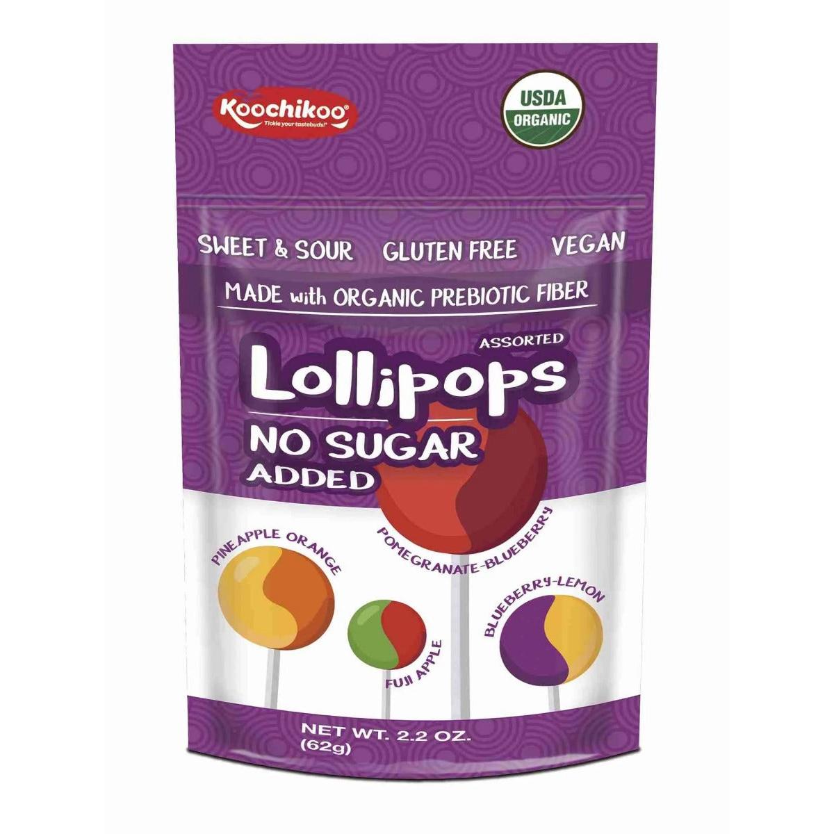 Koochickoo S/F Lollipops 4 Falvors 62g
