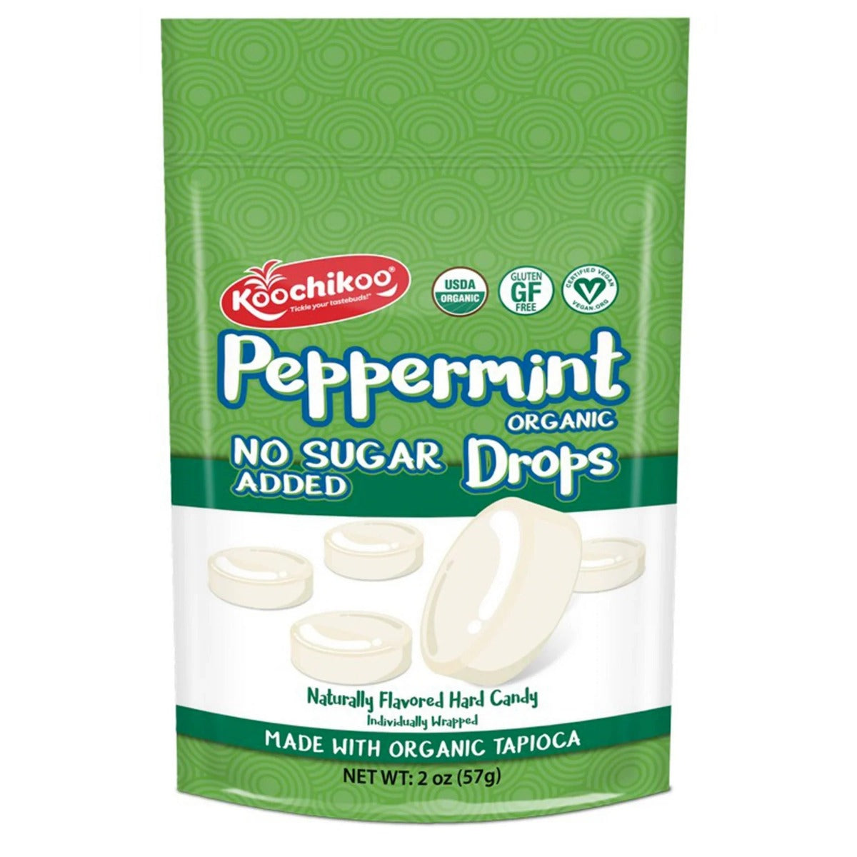 Koochikoo Peppermint Drops 57g