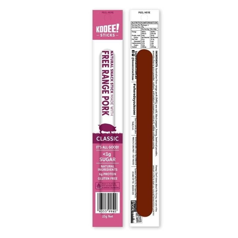 Kooee Pork Stick Classic 25g