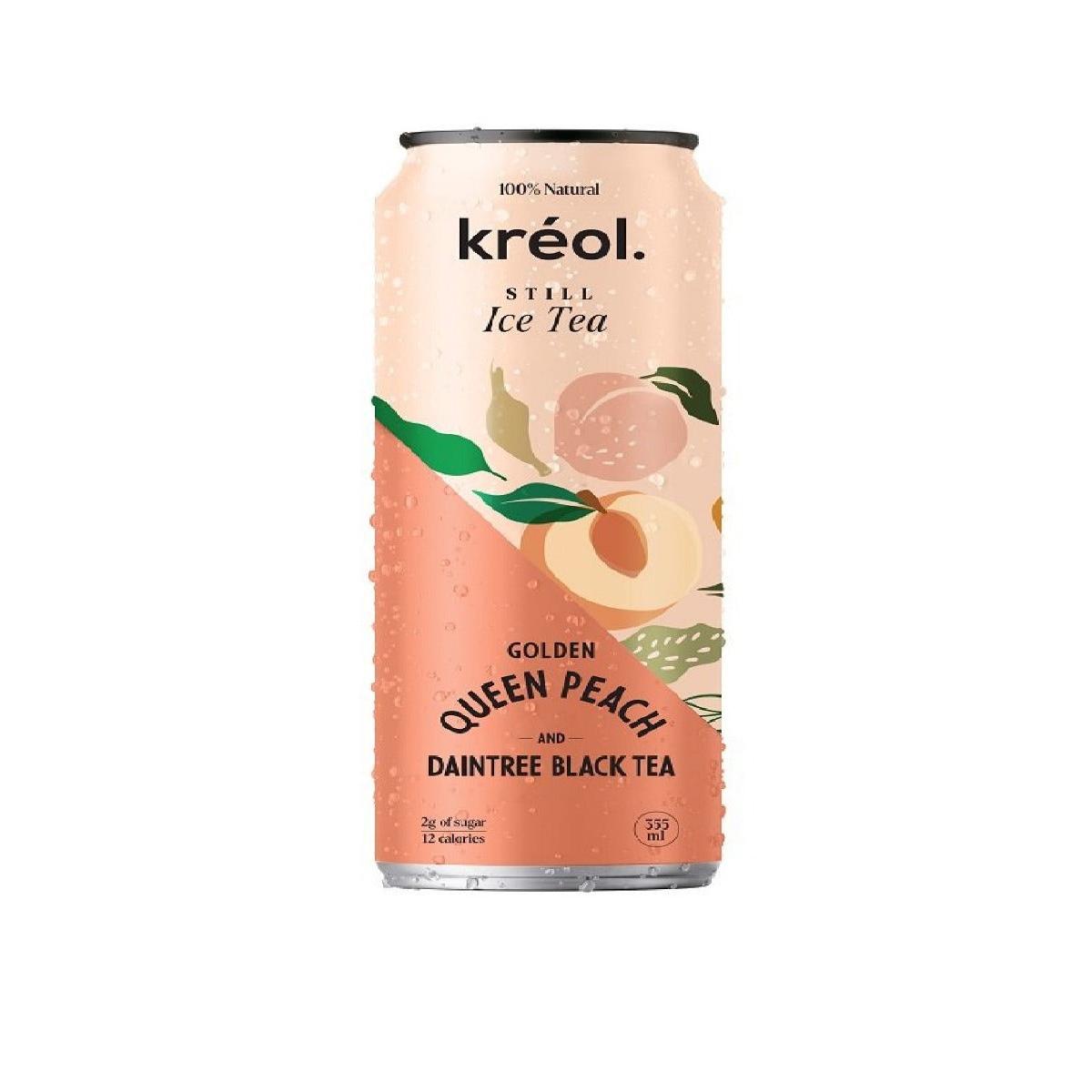 Kreol Ice Tea Queen Peach 355ml