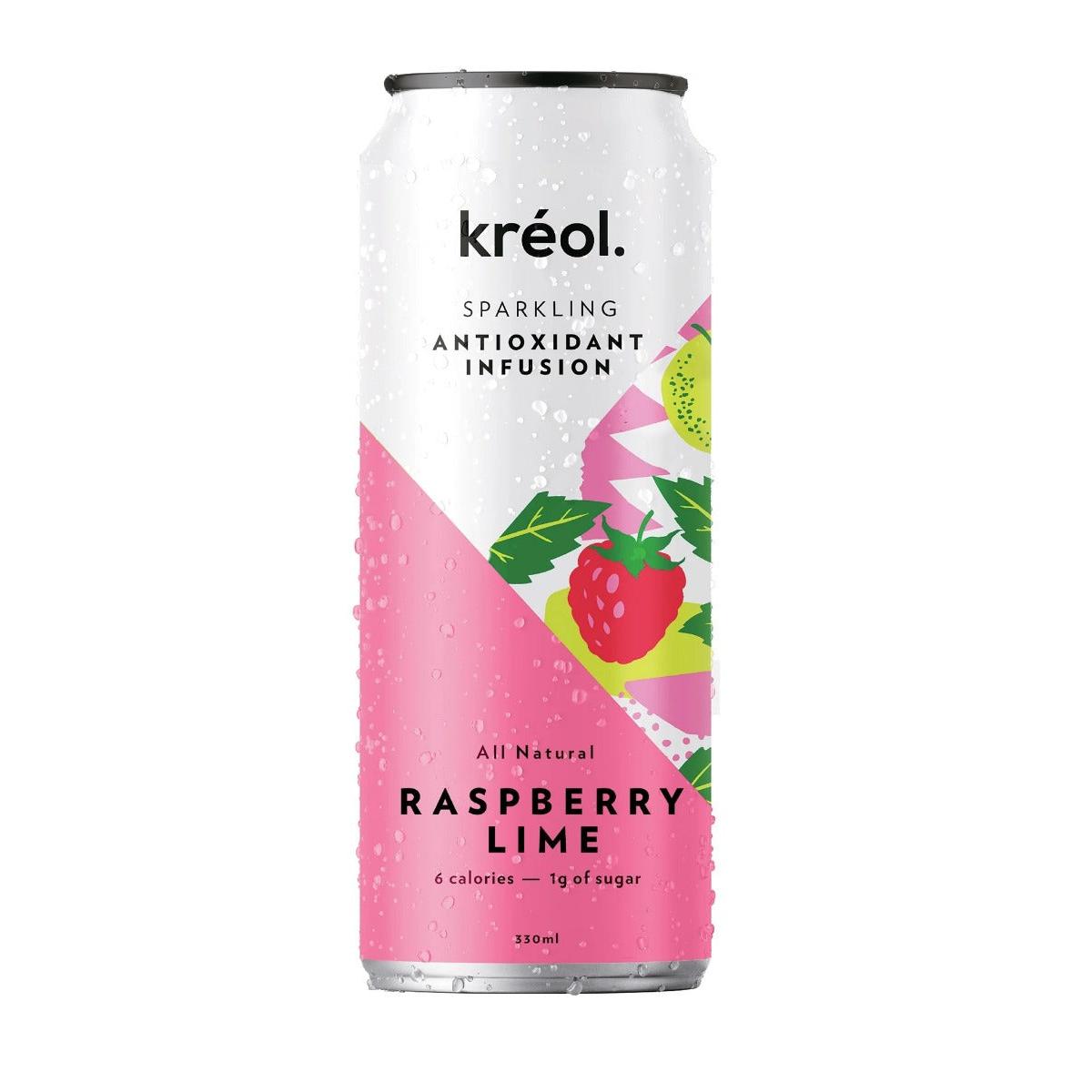 Kreol Infusion Raspberry Lime 330ml