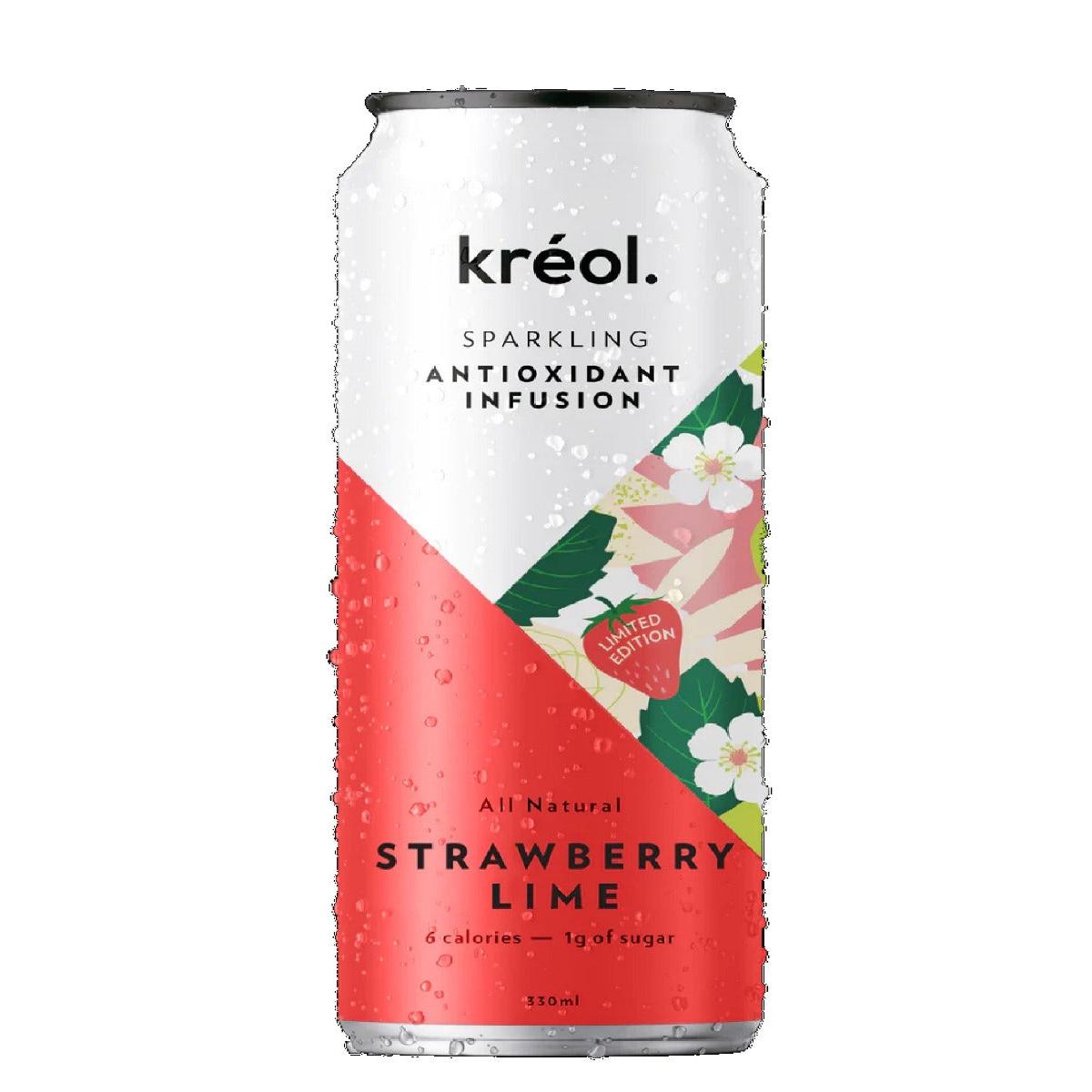 Kreol Infusion Strawberry Lime 330ml