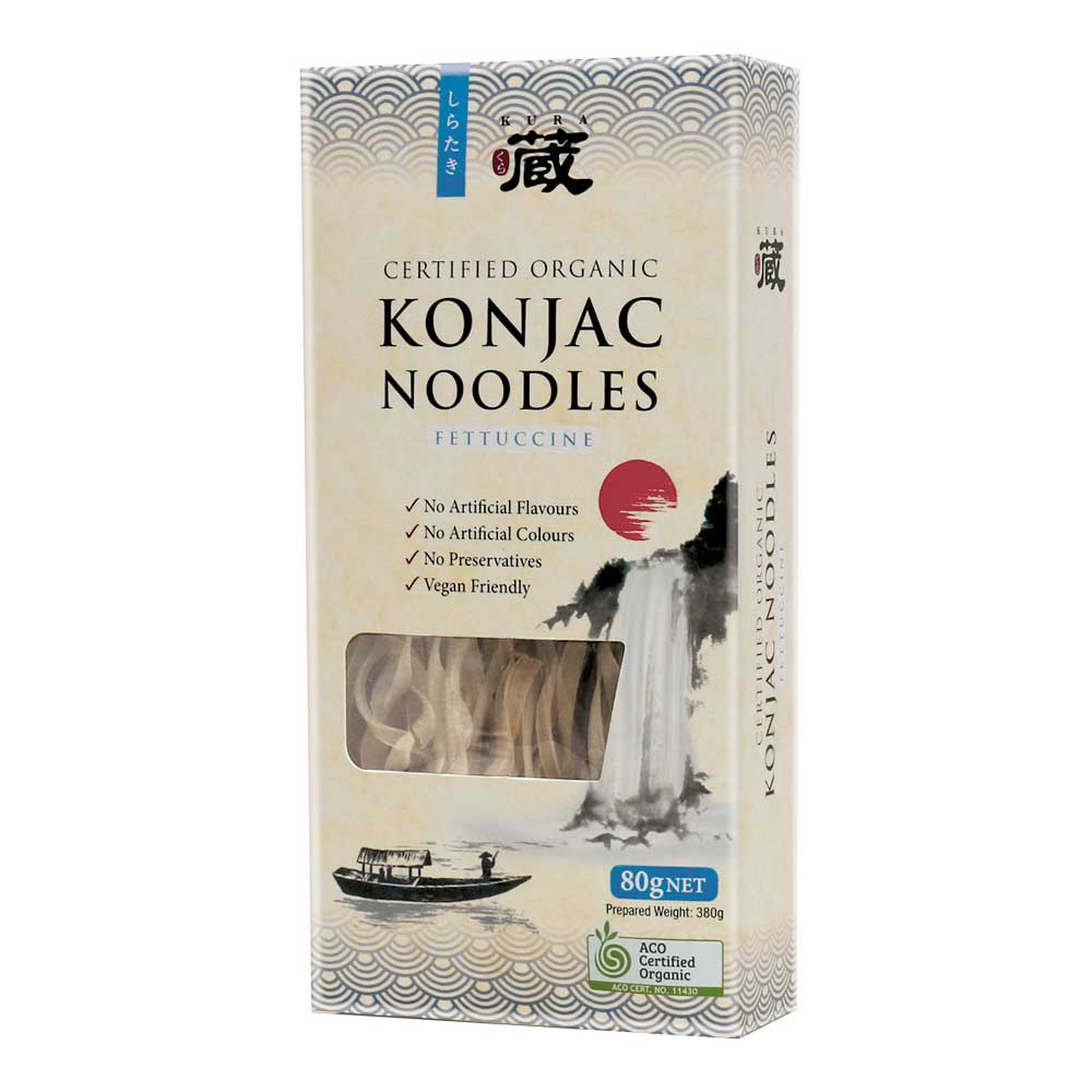 Kura Konjac Noodle 80g