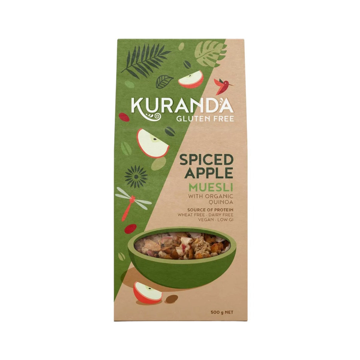 Kuranda Gluten Free Gluten Free Muesli Spiced Apple 500g