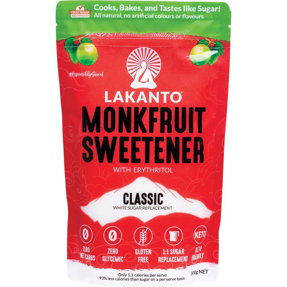 Lakanto Sweetener Classic With Erythritol 500g