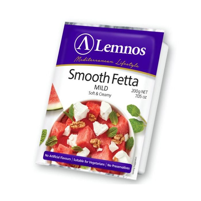 Lemnos Smooth Fetta Cheese 200g