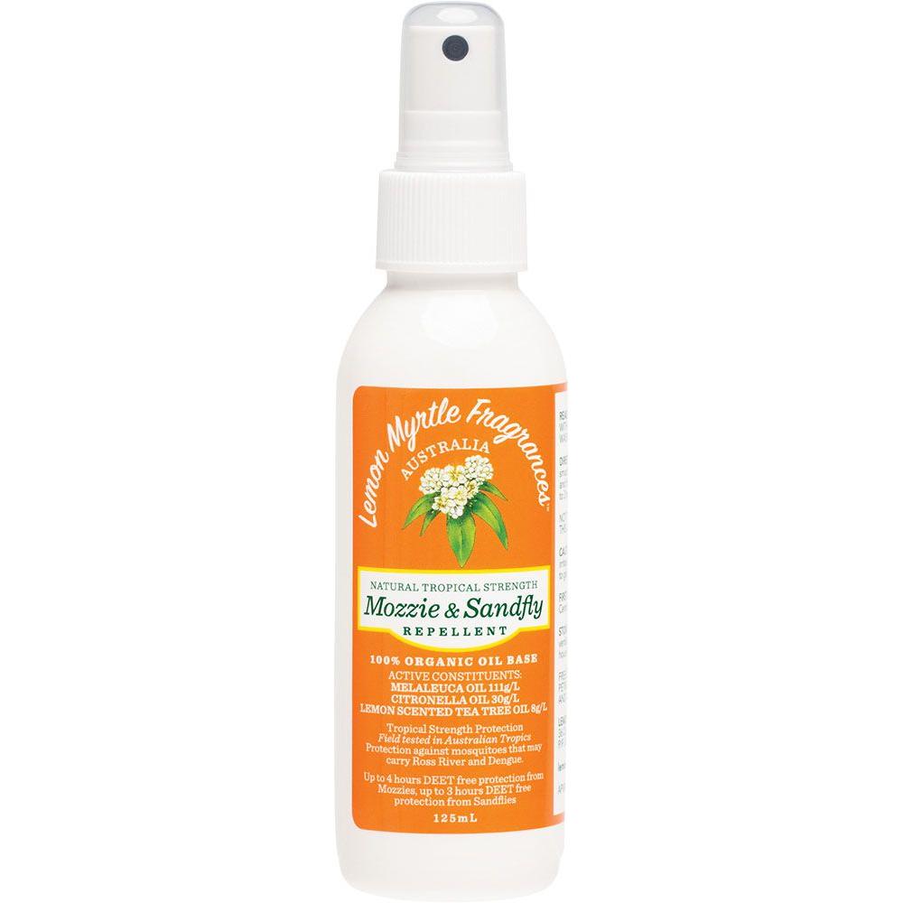 Lemon Myrtle Fragrances Fragrances Mozzie & Sanly Repellent 125ml