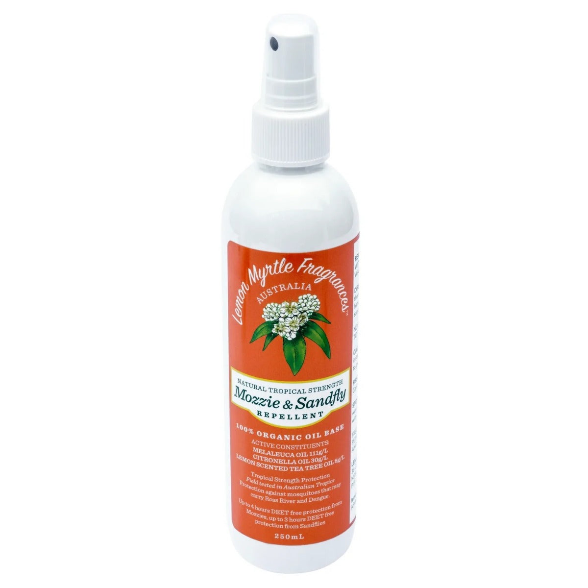 Lemon Myrtle Fragrances Mozzie Repellent 250ml