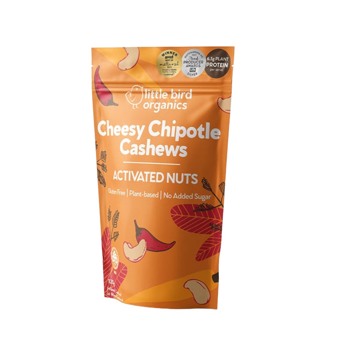 Little Bird Organics Cheesy Cashews 120g