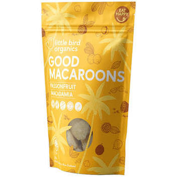 Little Bird Organics Macaroons Macadamia 125g