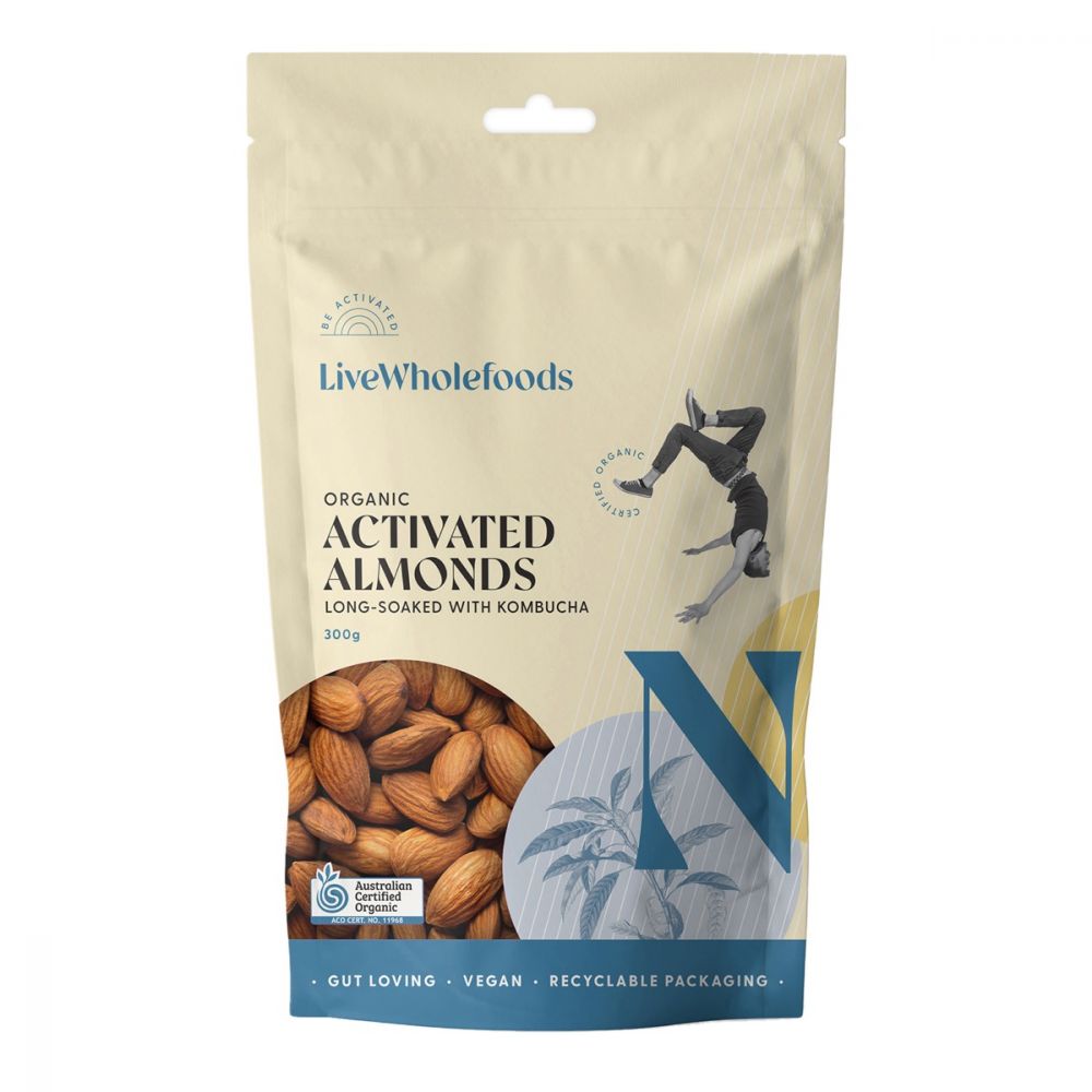 Live Wholefoods Almonds 300g