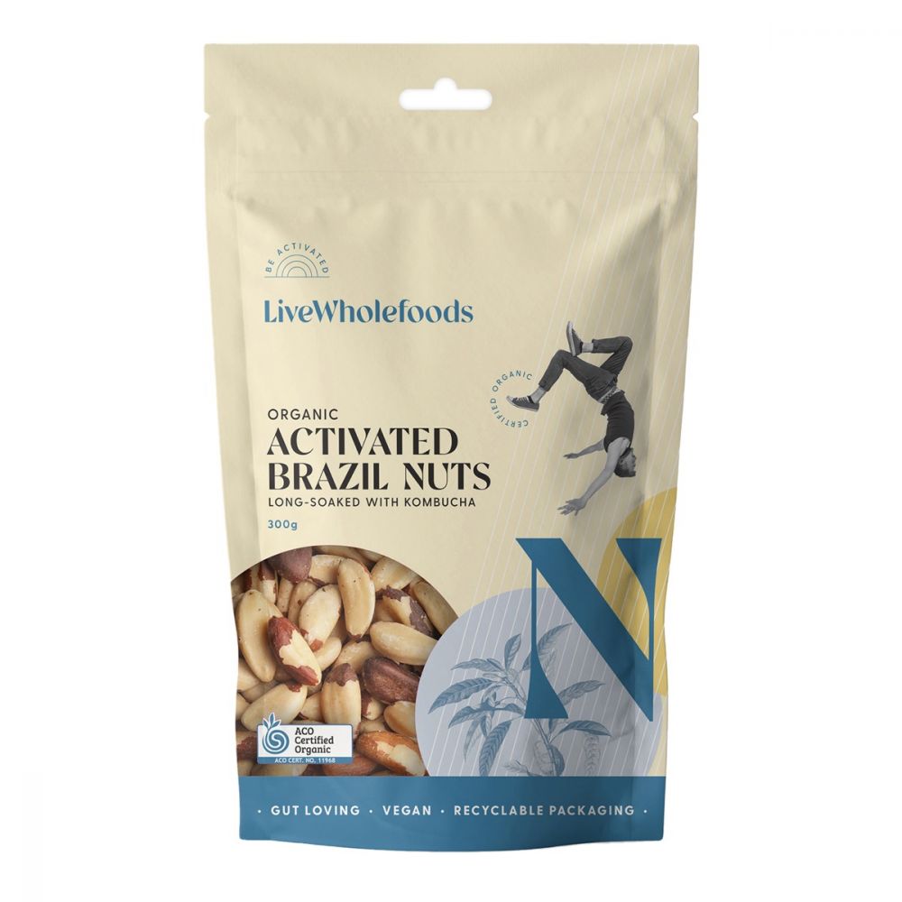 Live Wholefoods Brazil Nuts 300g