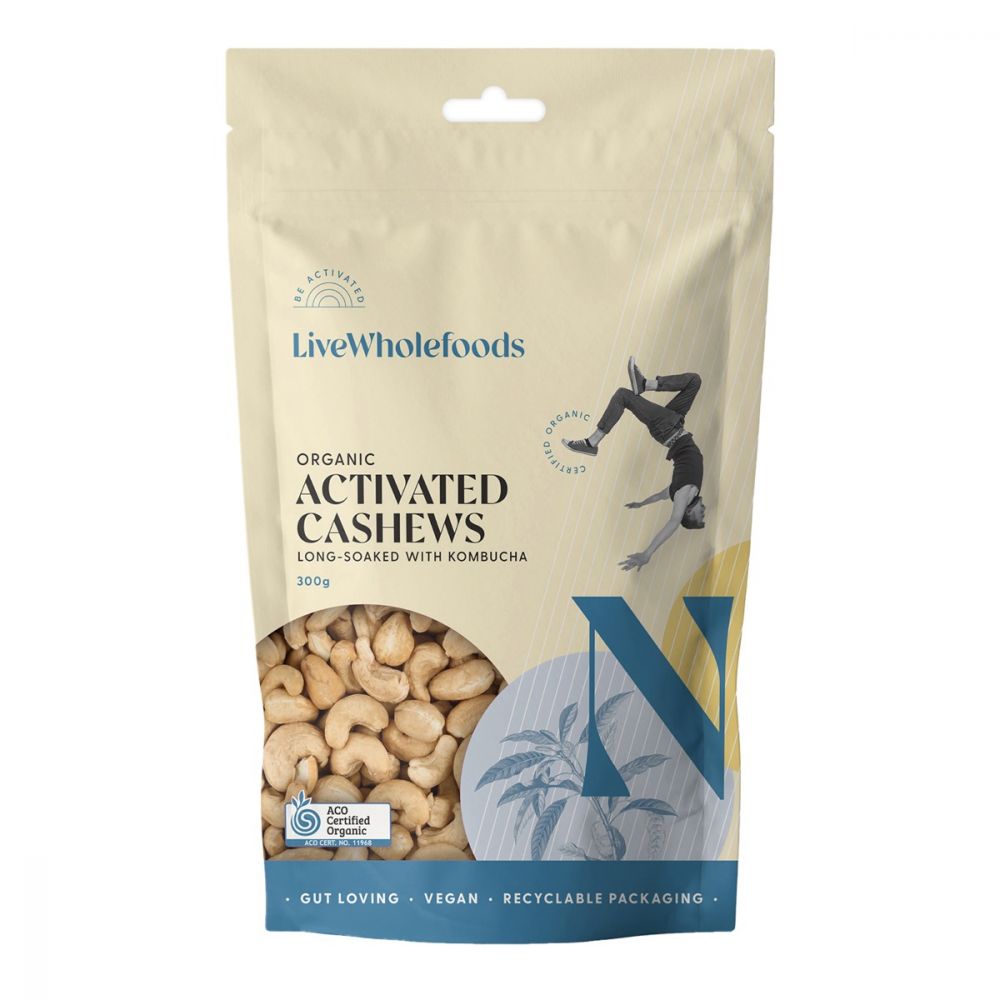 Live Wholefoods Cashews 300g