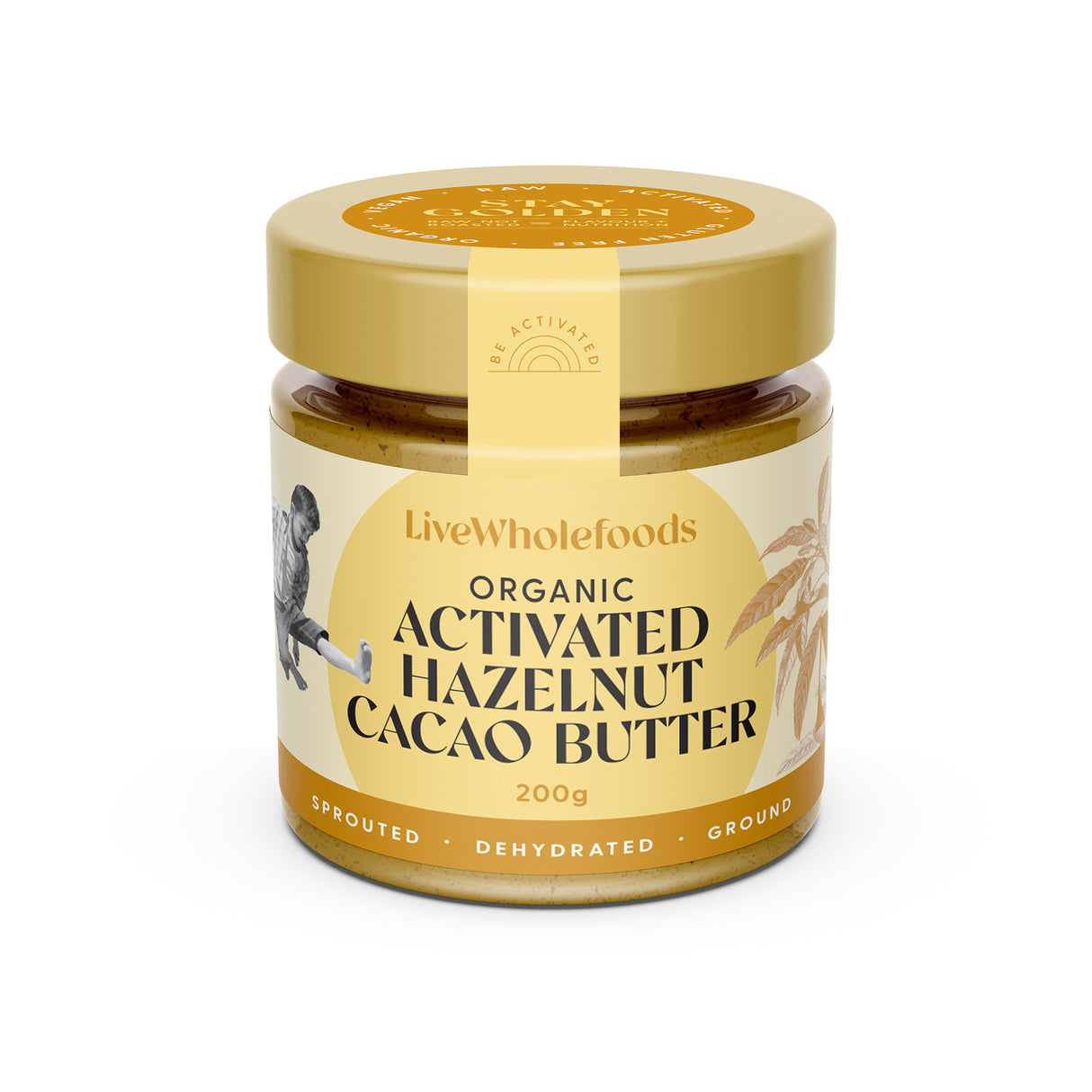Live Wholefoods Hazelnut Cacao Butter 200g