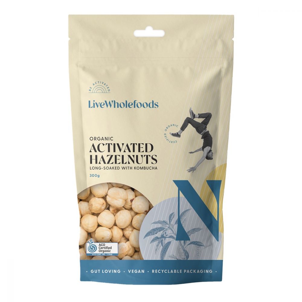 Live Wholefoods Hazelnuts 300g