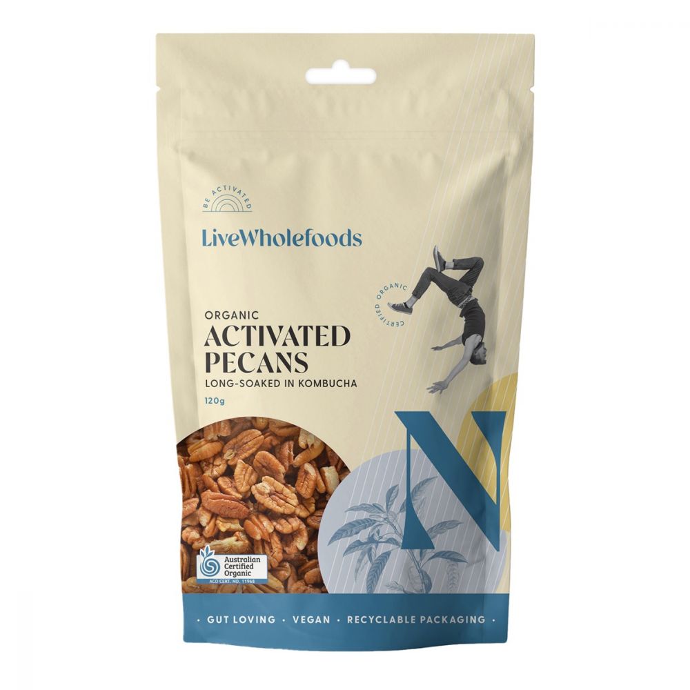 Live Wholefoods Pecan 120g