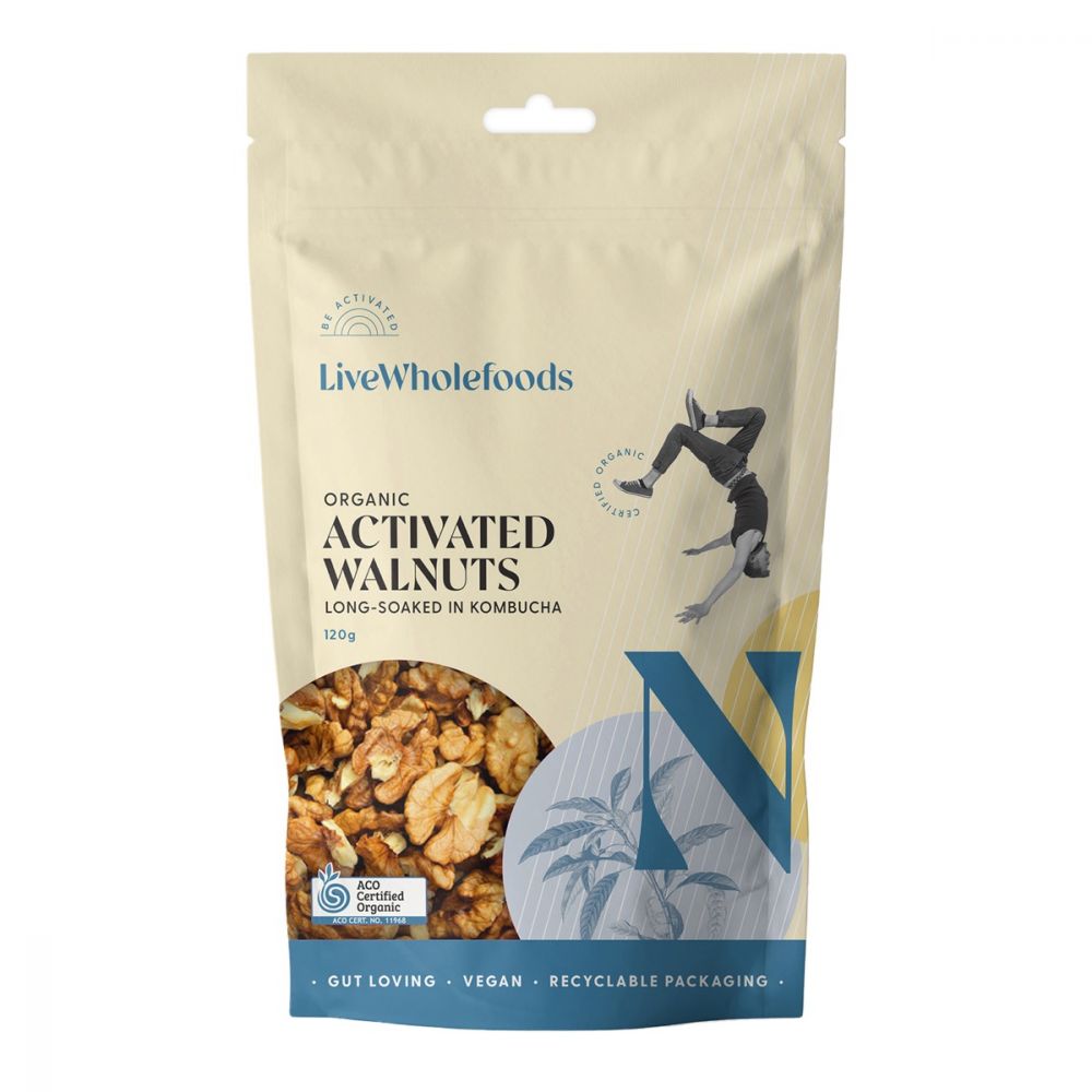 Live Wholefoods Walnuts 120g