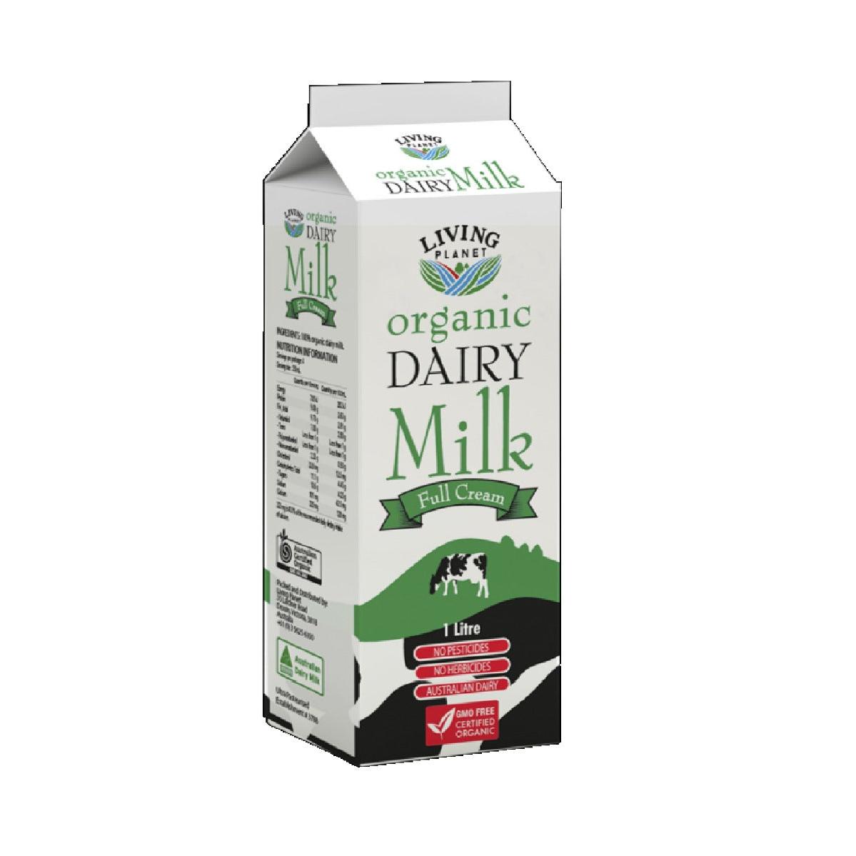 Living Planet Full Cream Milk ESL 1L