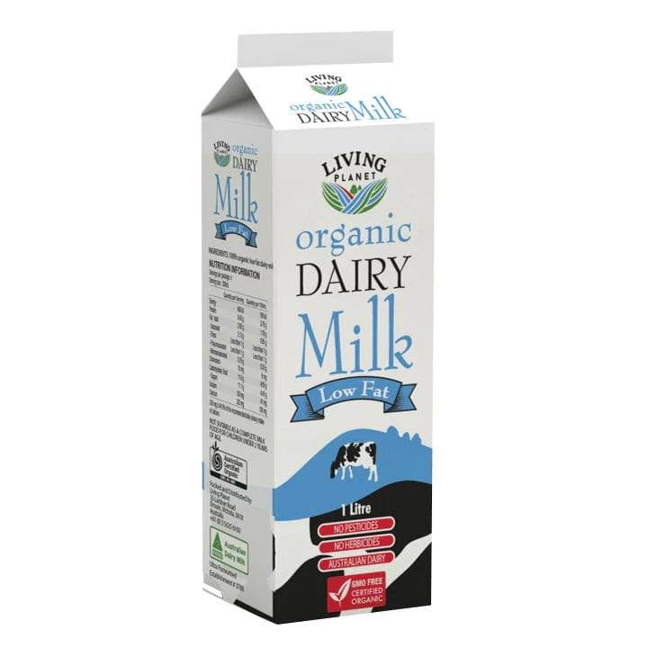 Living Planet Milk Low Fat ESL 1L