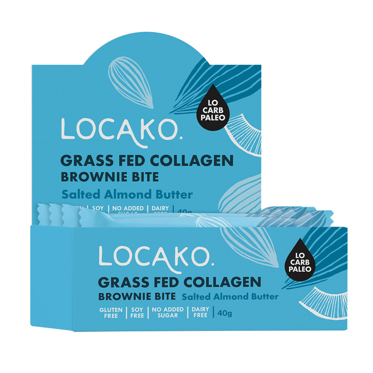 Locako Salted Almond Butter Collagen 40g