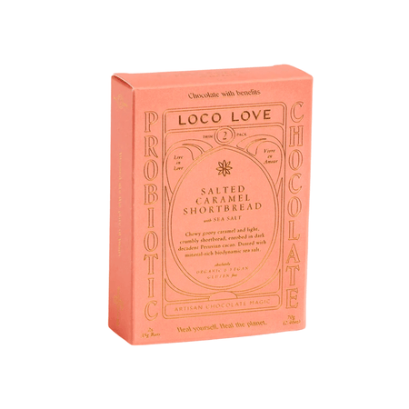 Loco Love Twin Cara Shortbread 70g