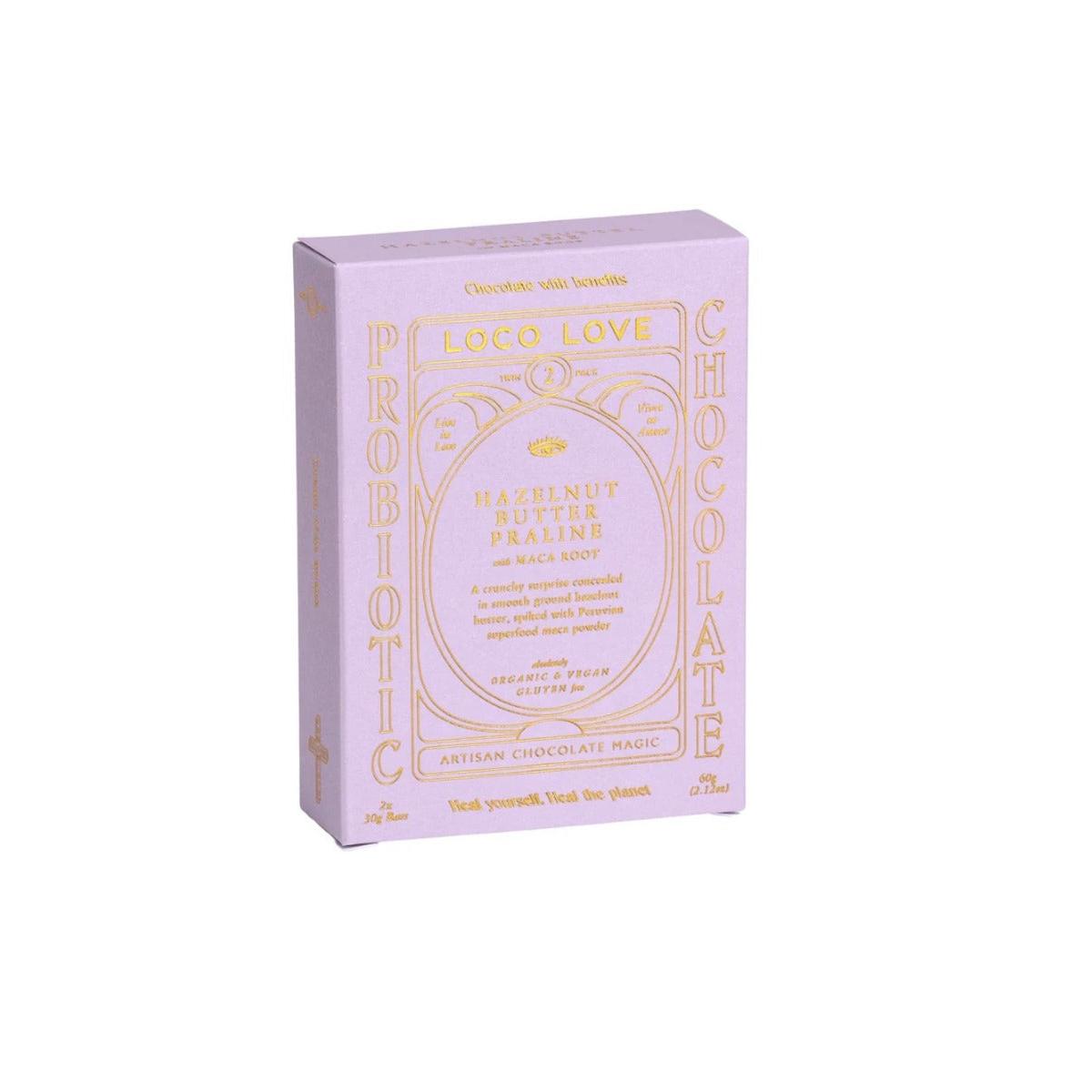 Loco Love Twin Hazelnut Chocolate 60g