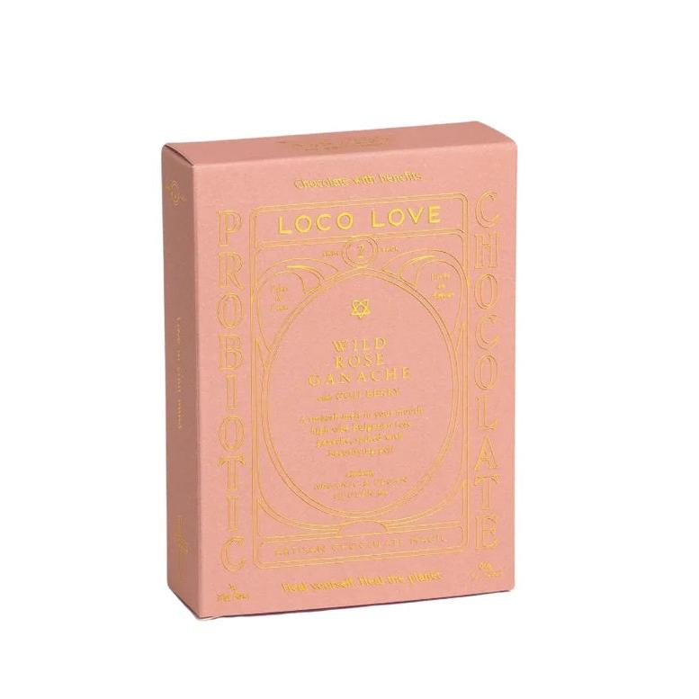 Loco Love Twin Rose Ganache Chocolate 60g