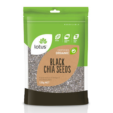 Lotus Chia Seeds Black 125g