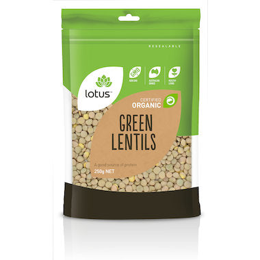 Lotus Lentils Green 250g