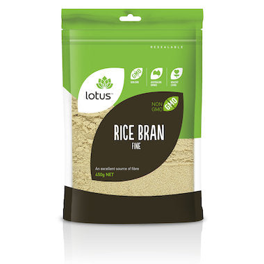 Lotus Rice Bran Fine 450g