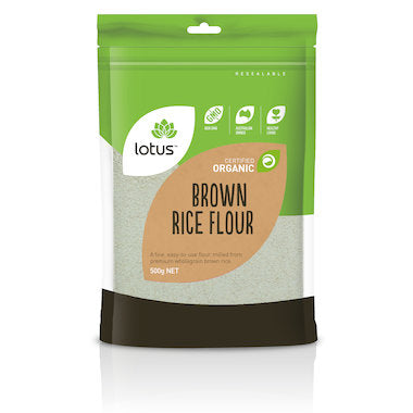 Lotus Rice Flour Brown 500g