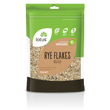 Lotus Rye Flakes Rolled 250g