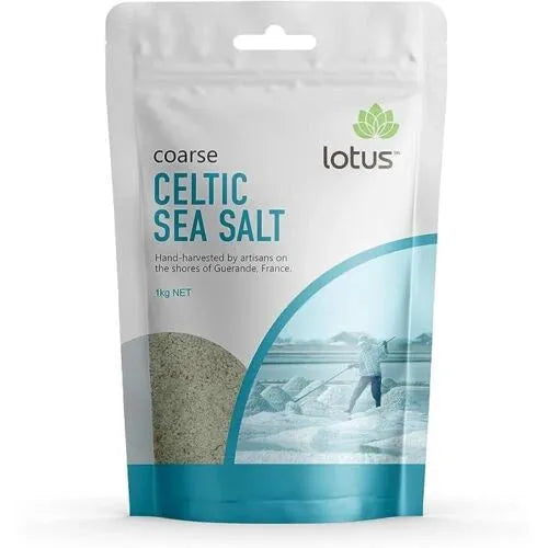 Lotus Sea Salt Celtic Coarse 500g